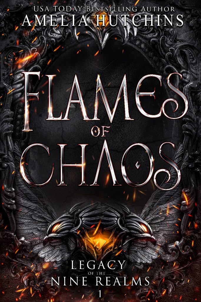 Flames of Chaos – Cover Design by Atra Luna Design