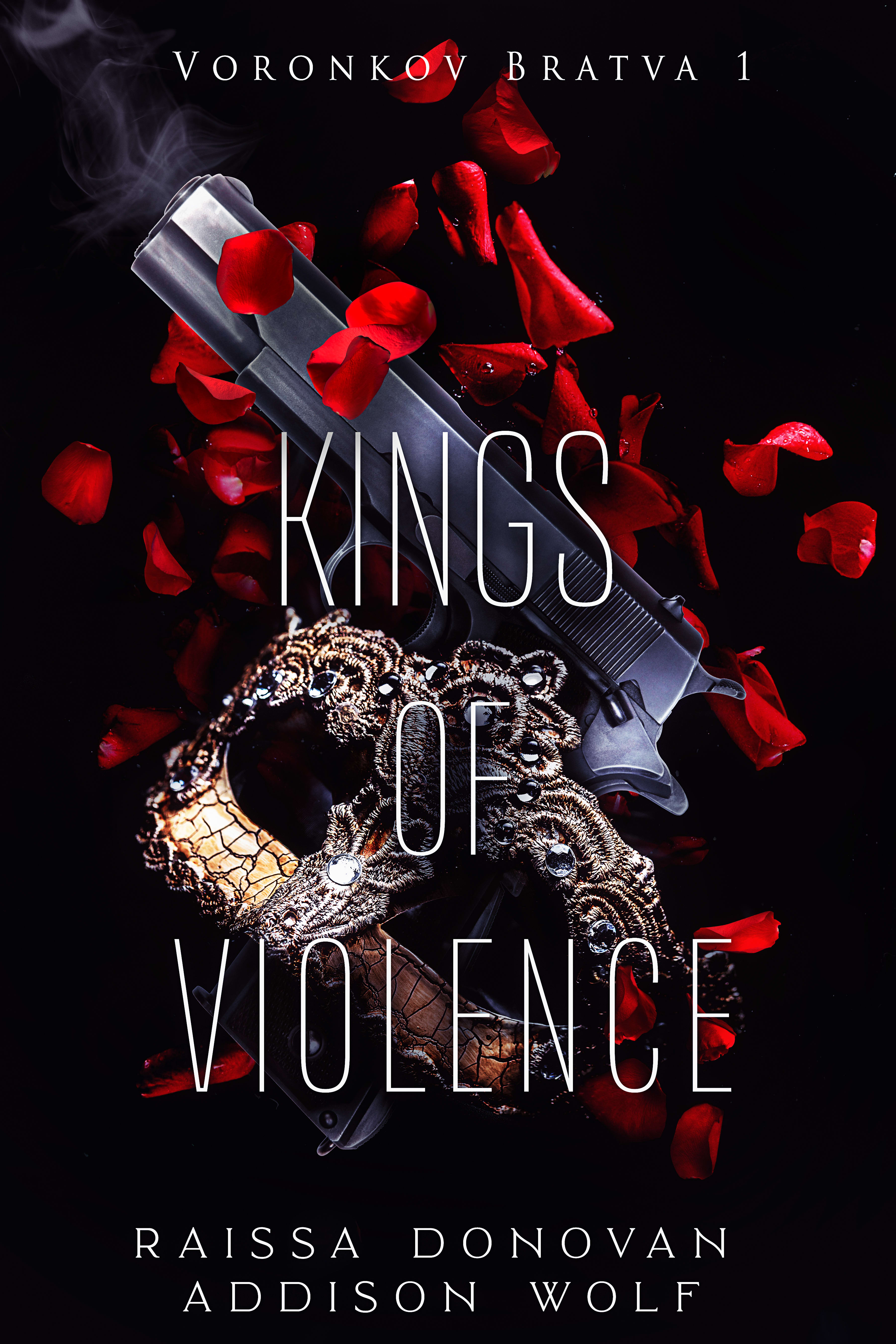 Kings of Violence – Cover Design by Atra Luna Design