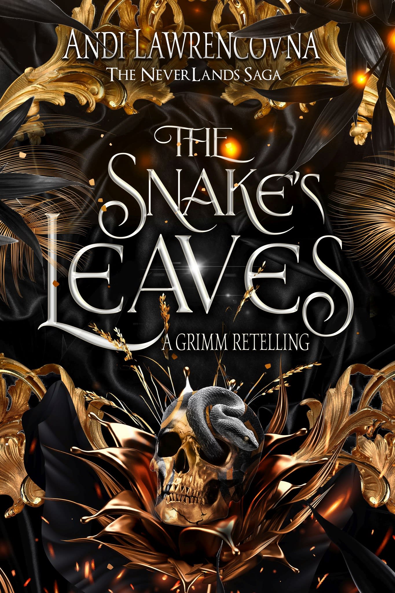 The Snake's Leaves – Cover Design by Atra Luna Design