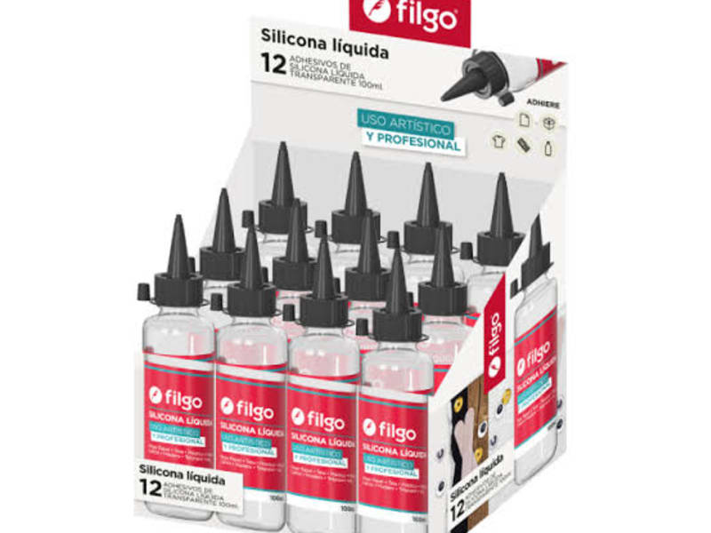Adhesivo silicona liquida Filgo 100mm 