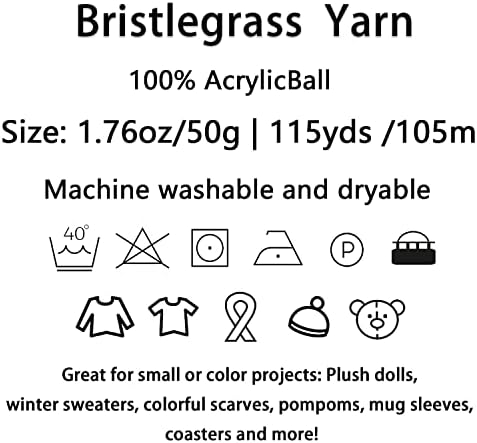 Vue 3 de Bristlegrass Pelote De Laine