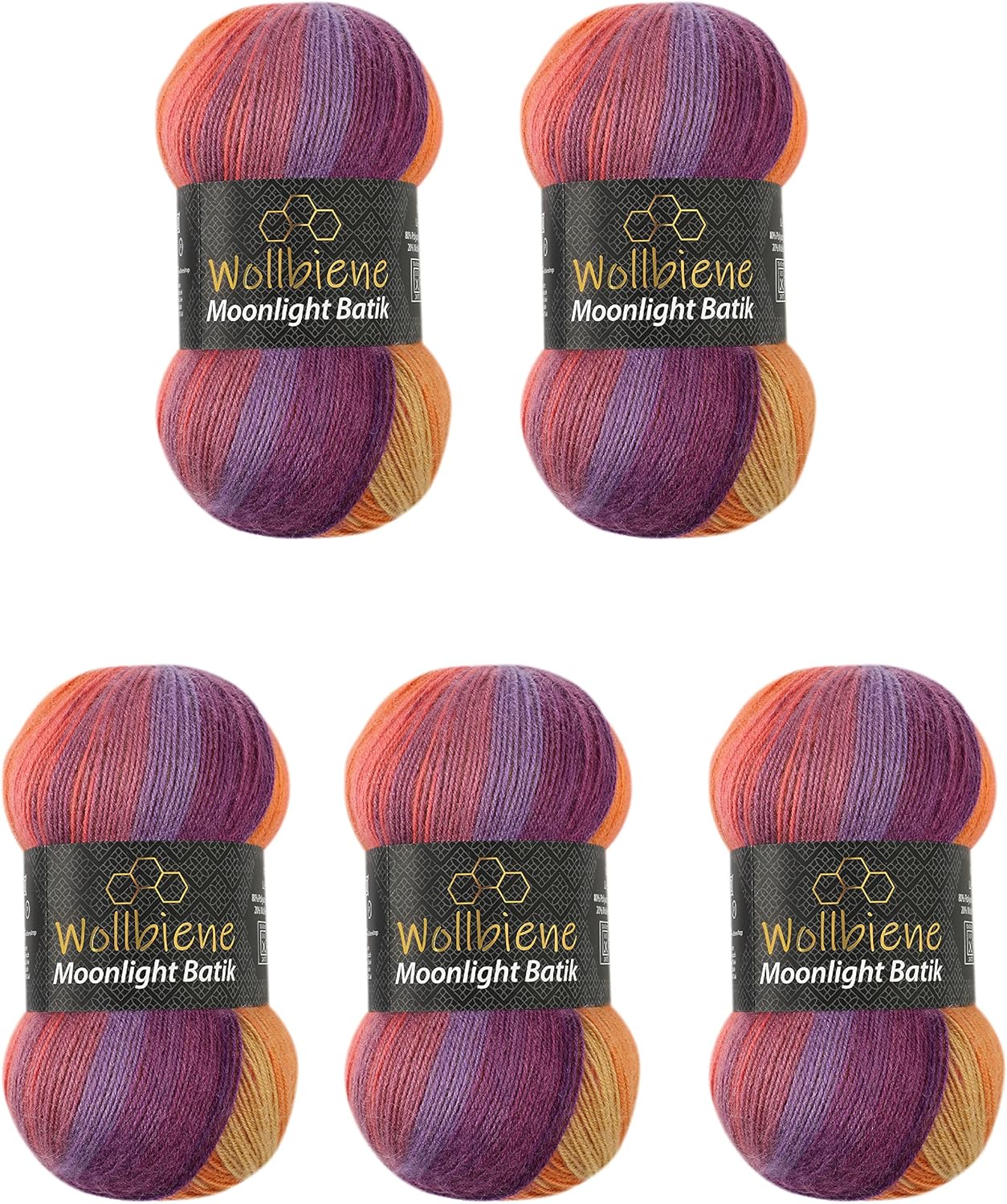 Wollbiene Moonlight Batik Lot