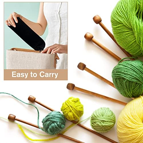 Vue 6 de Aiguille Tricoter Bambou