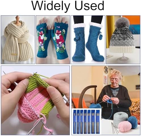 Vue 5 de Aiguilles Tricoter Acier