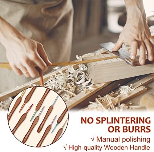 Vue 4 de Aeelike Ensemble De Crochets