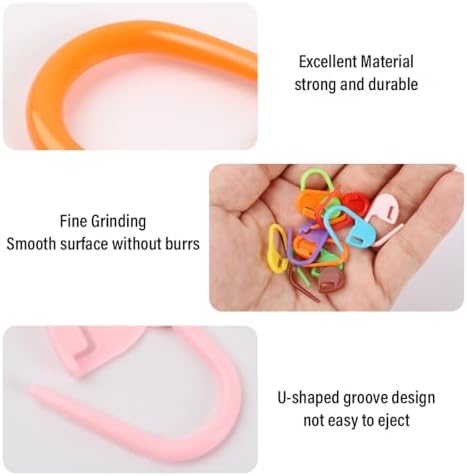 Vue 4 de Pieces Marqueur Tricot Marqueur