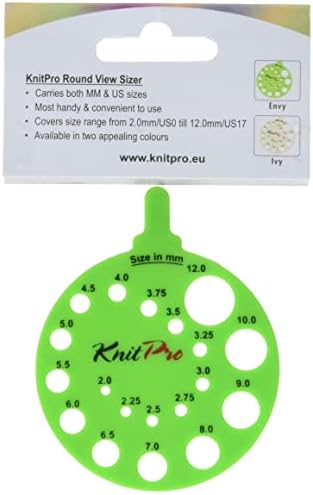 Vue 4 de Knitpro Envy Nadelschablone Reglette
