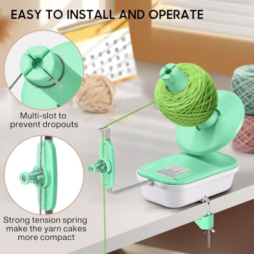 Vue 6 de Enrouleur De Laine Electrique