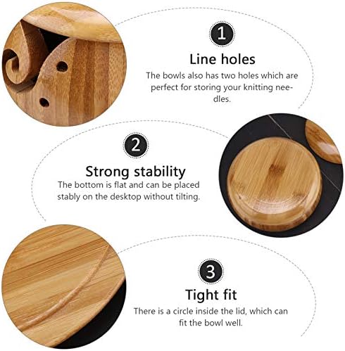 Vue 4 de Roseflower Pouces Bol