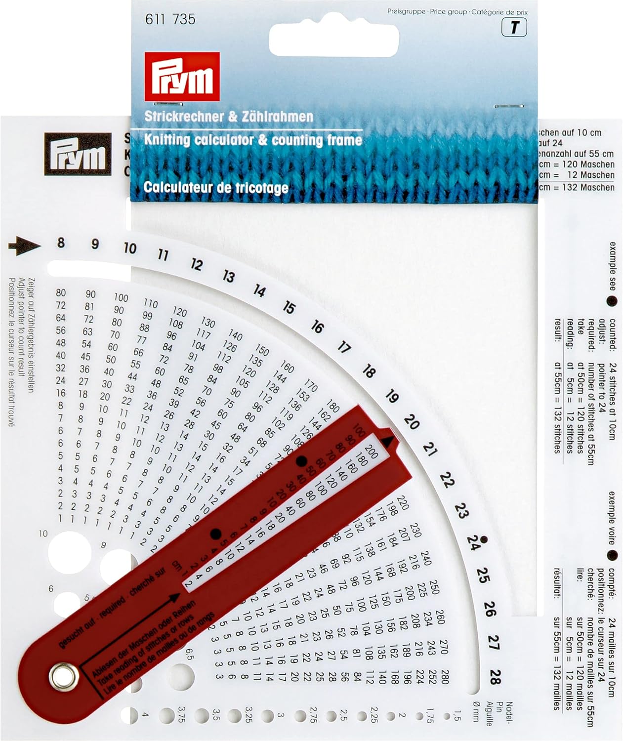 Prym Calculatrice Pour Tricot