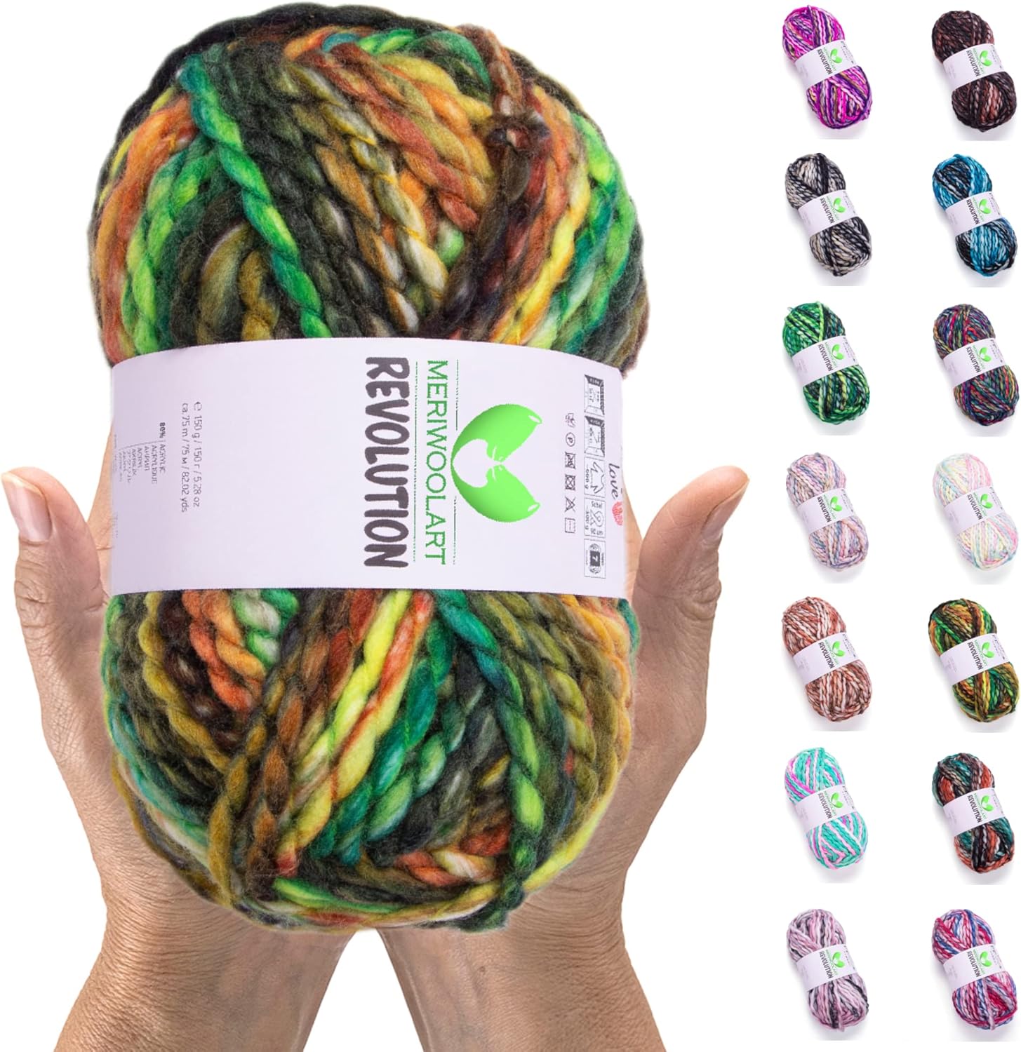 Meriwoolart Pelote De Laine