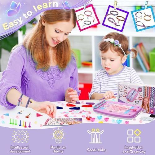 Vue 5 de Guyuwe Kit Bracelet Fillekit