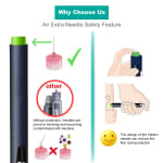 MediNorsk Falk — 80iu Peptide Pen Injector with Needle Safety Lock 11
