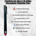 MediNorsk Bjørn — 60iu Reusable Peptide Injector Pen 2