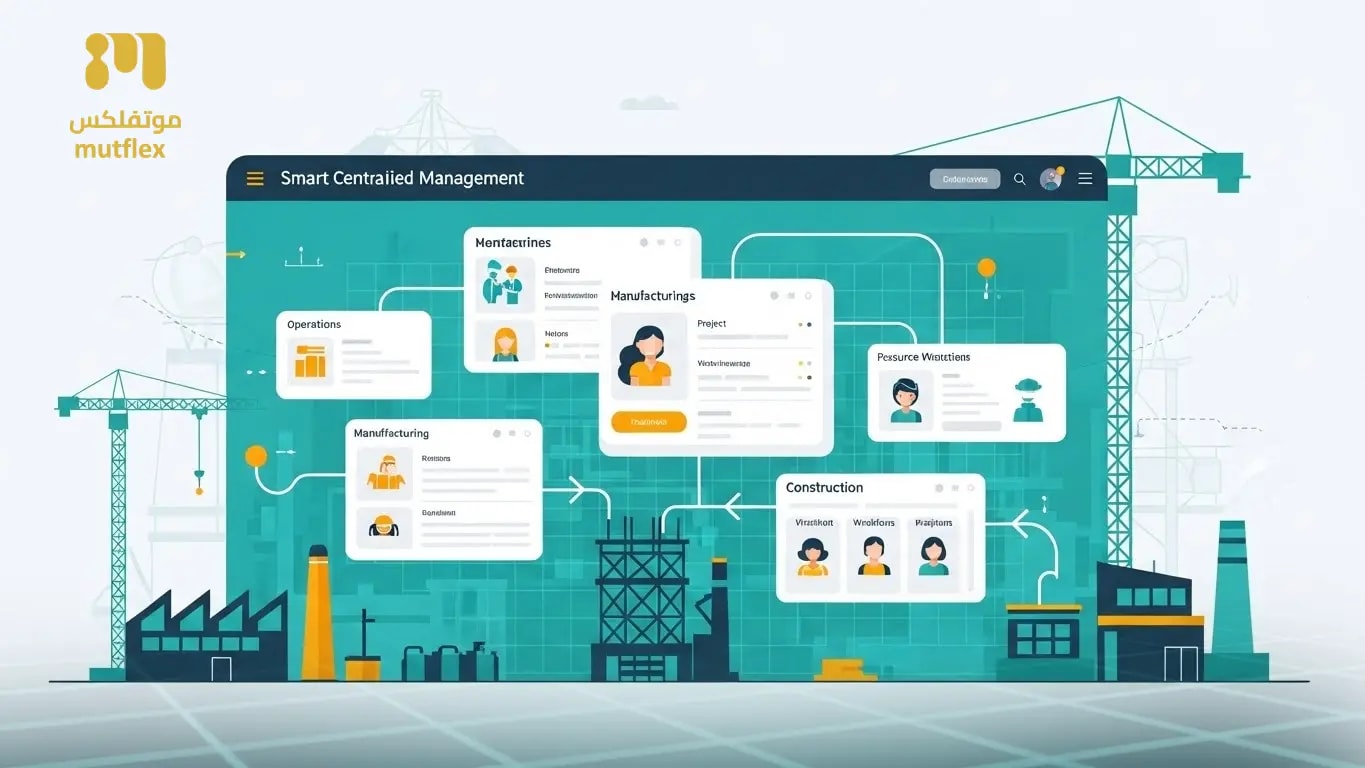 موتفليكس: الحل الذكي لإدارة مصانع وشركات المقاولات