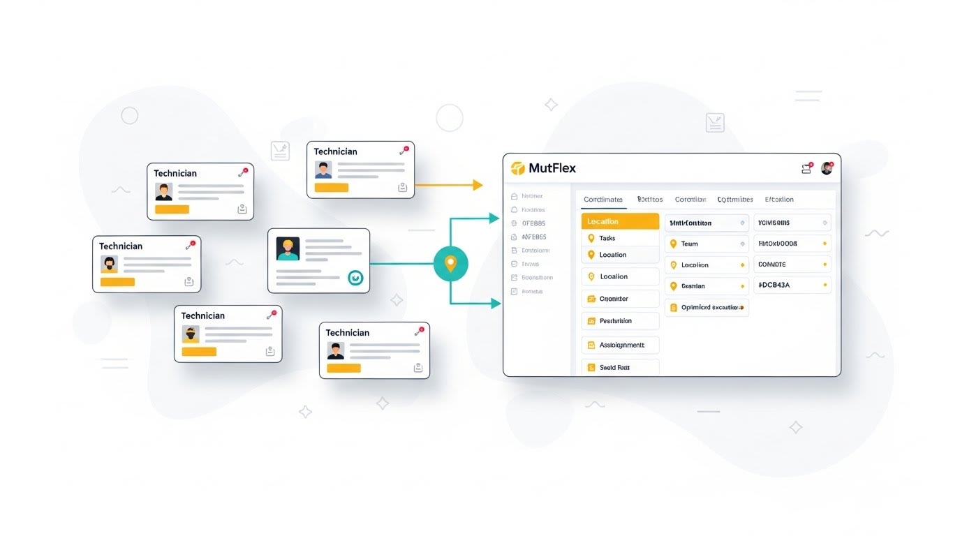 هل الفنيون هم المشكلة؟ كيف يحل برنامج إدارة الفنيين فوضى العمل الميداني