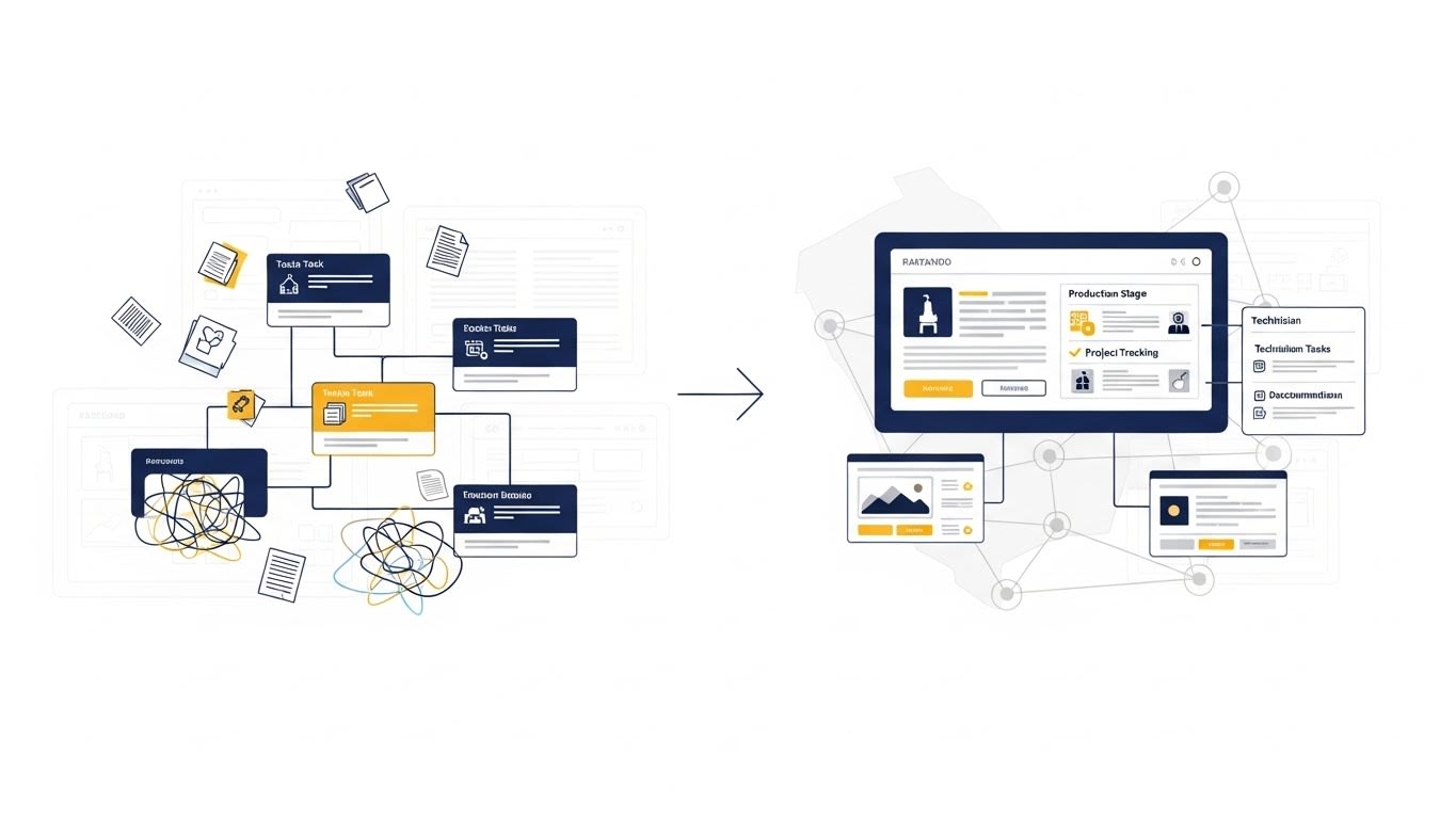 كيف يخدم برنامج إدارة المصانع المقاولين في السعودية؟ نظام موتفليكس كحل متكامل