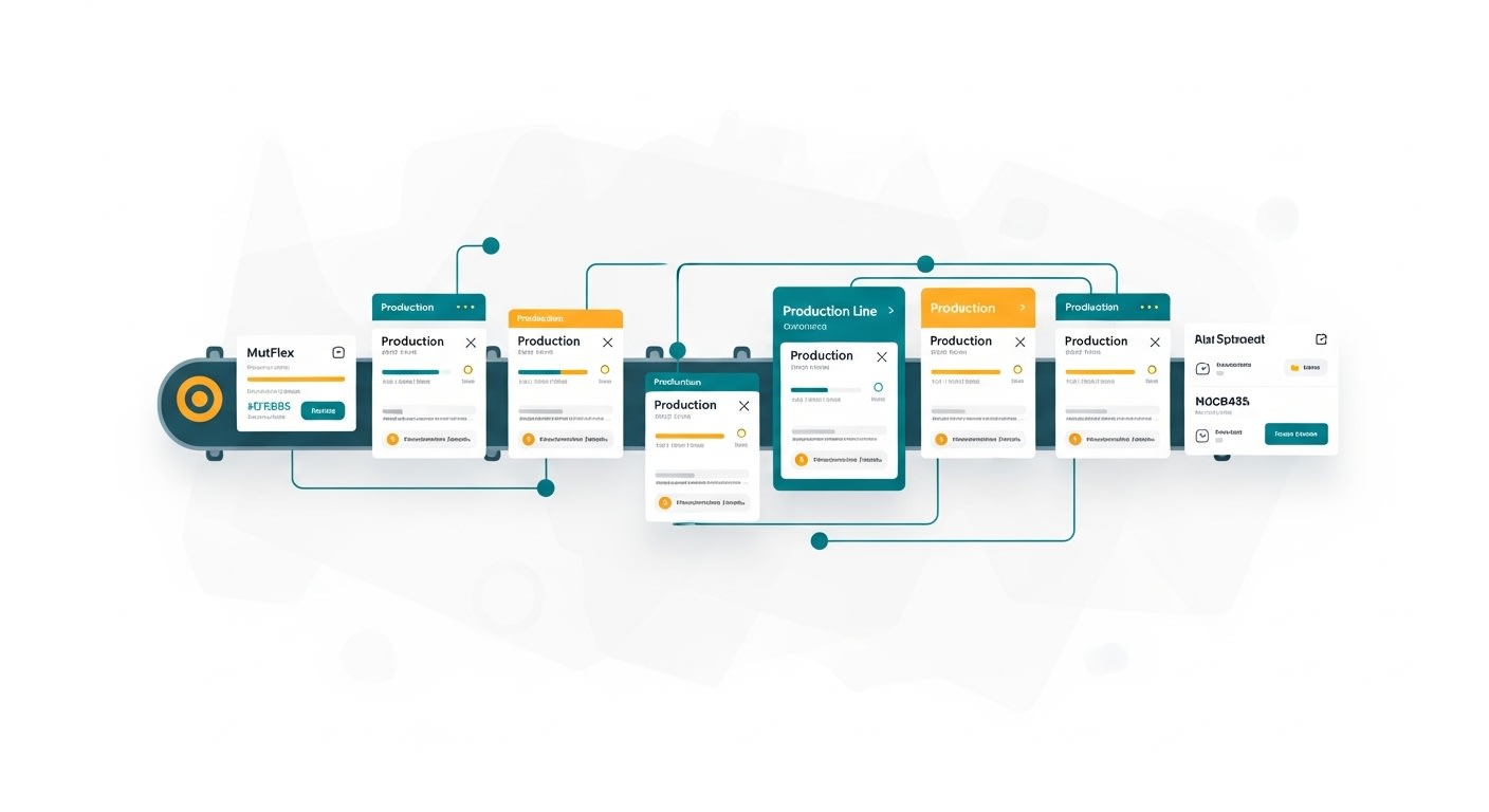 استراتيجيات تحسين إنتاجية المصانع باستخدام نظام موتفليكس الذكي