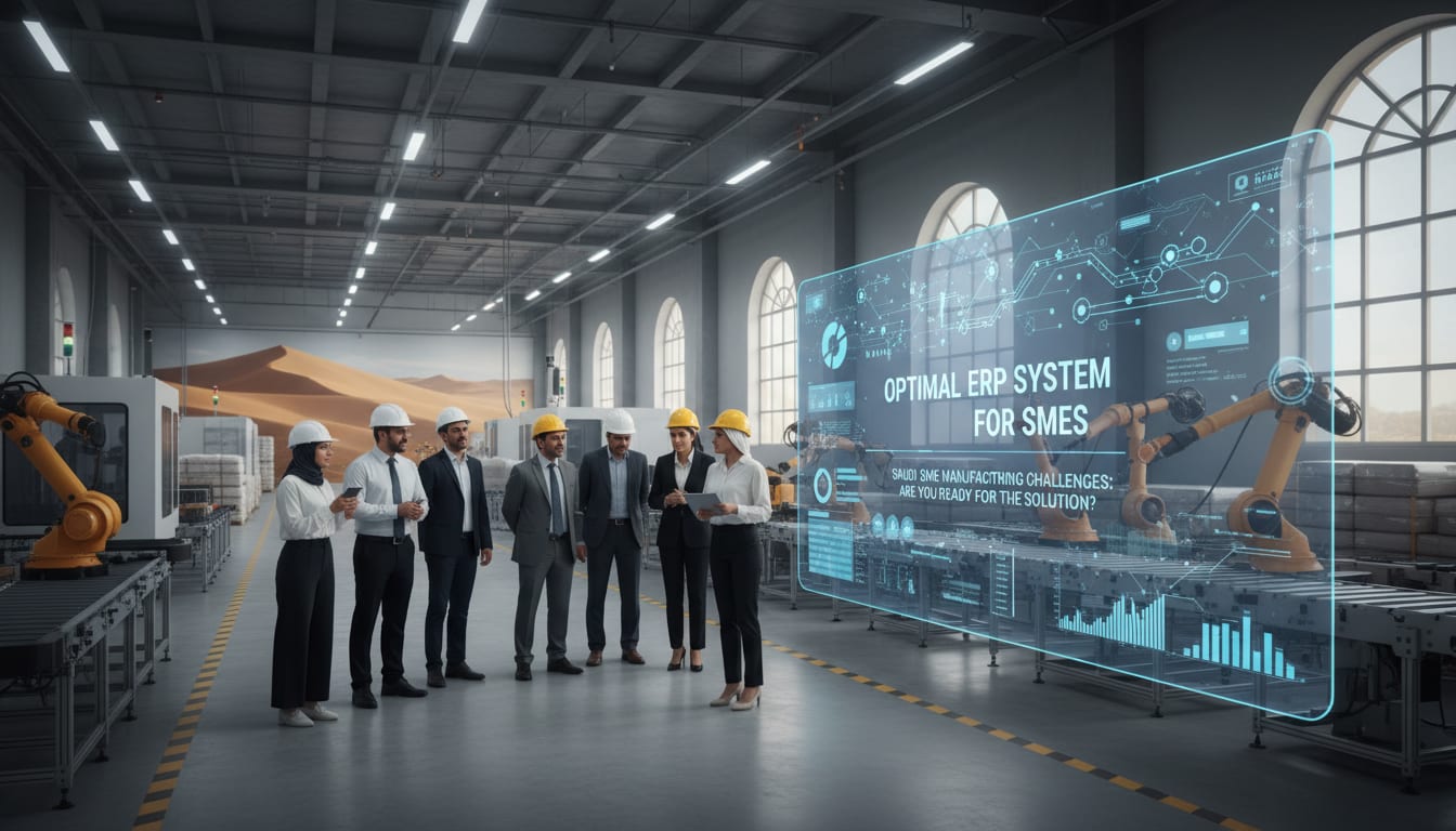 أفضل نظام ERP للمصانع الصغيرة والمتوسطة - تحديات المصانع الصغيرة والمتوسطة في السعودية: هل أنت مستعد للحل؟