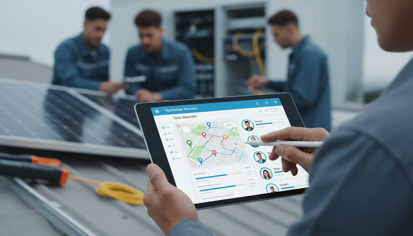 برنامج إدارة مهام الفنيين للتركيبات - مقدمة: كيف يغير موتفلكس وجه إدارة مهام الفنيين في التركيبات؟