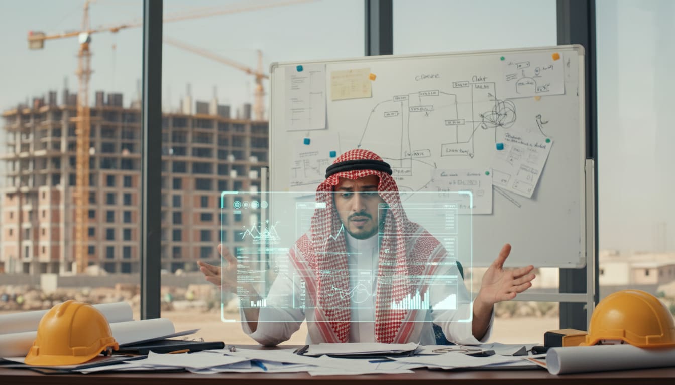 برنامج إدارة المقاولين - مقدمة: هل أنت مقاول في السعودية تعاني من فوضى التشغيل؟