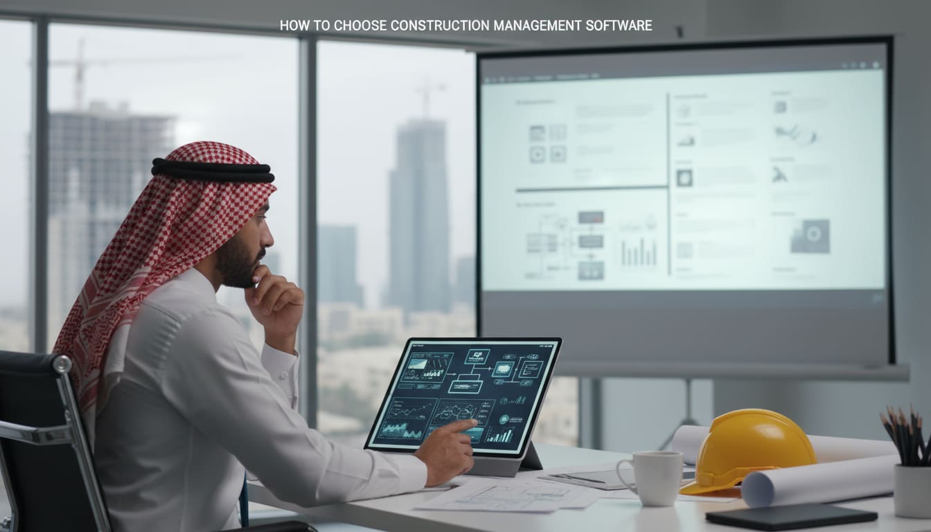 كيفية اختيار برنامج إدارة المقاولات - مقدمة: هل أنت مستعد للتخلص من فوضى إدارة مشاريع المقاولات في السعودية؟