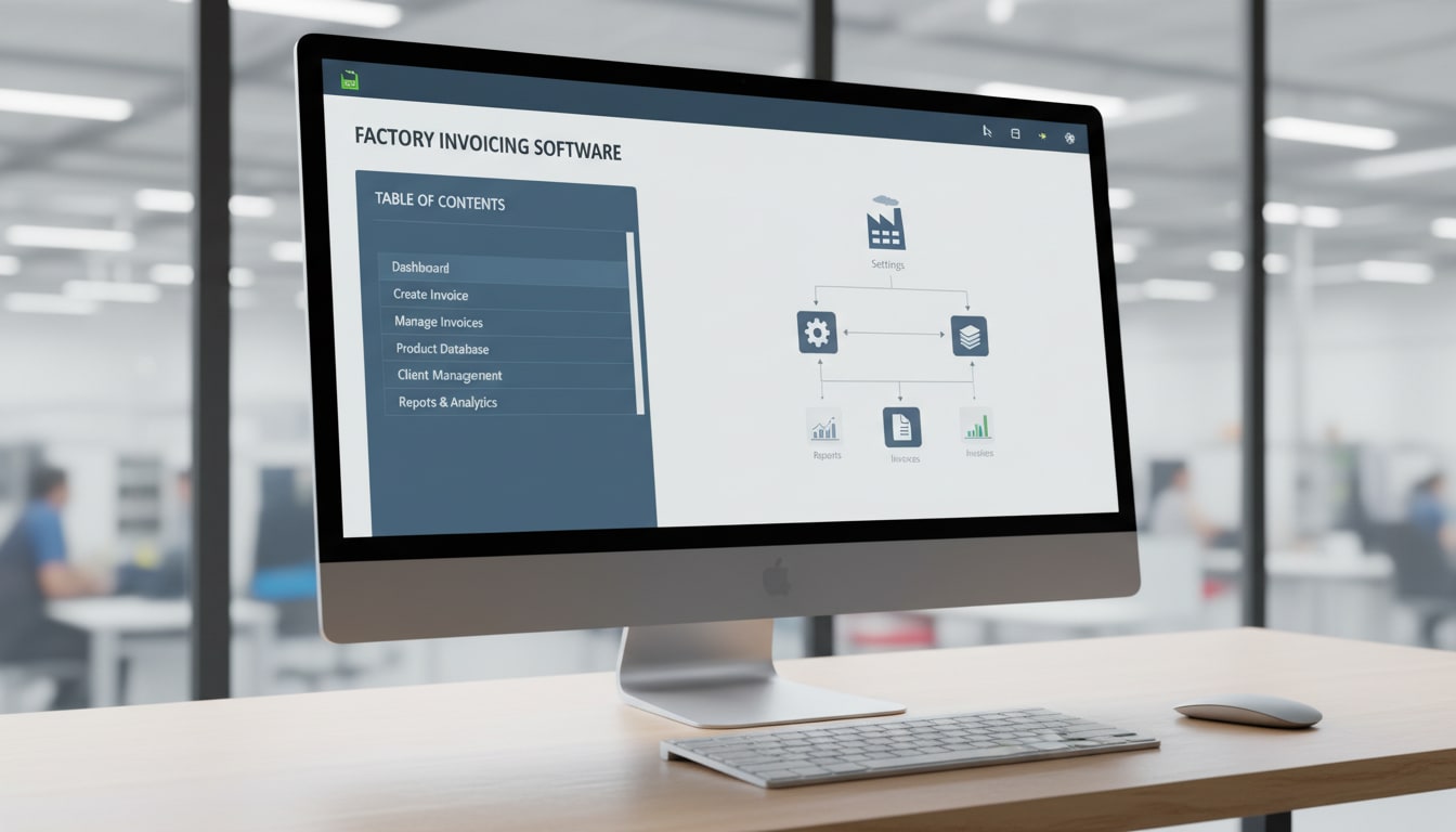برنامج فواتير للمصانع وشركات التركيب: دقة وشفافية في إصدار الفواتير مع موتفلكس