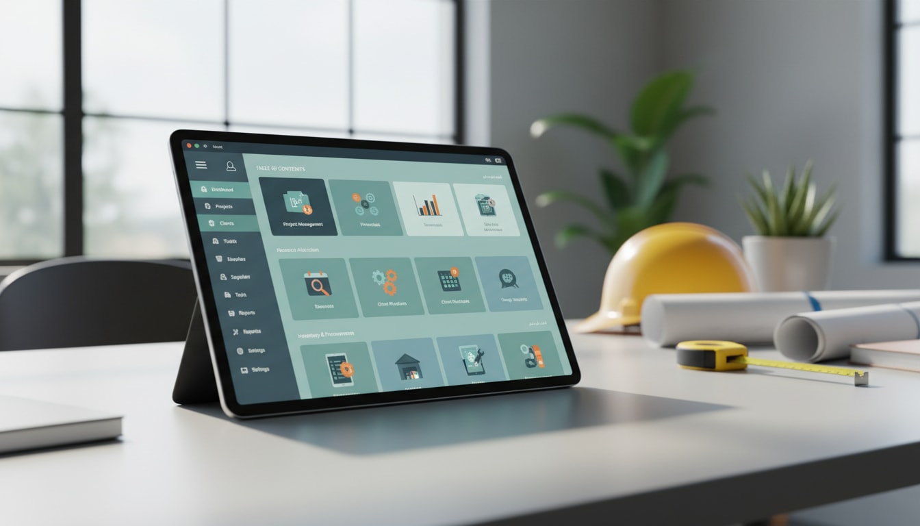 كيف يسهل برنامج Mutflex إدارة شركات المقاولات والديكور في السعودية؟