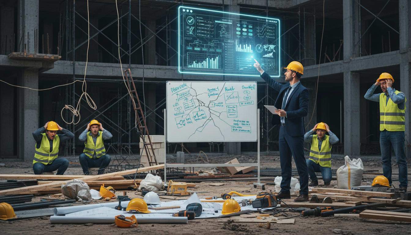 نظام إدارة مشاريع المقاولات - مقدمة: هل مشاريعك تتحول إلى فوضى عارمة؟