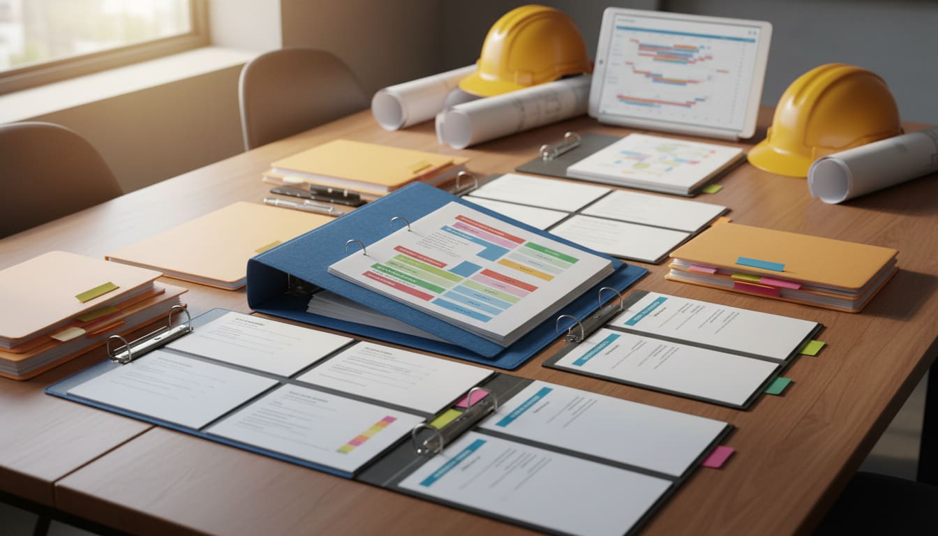 إدارة مستندات مشاريع المقاولات: أرشفة رقمية آمنة مع موتفلكس