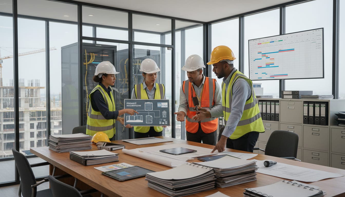 إدارة مستندات مشاريع المقاولات - ما هي إدارة مستندات مشاريع المقاولات ولماذا هي حاسمة؟