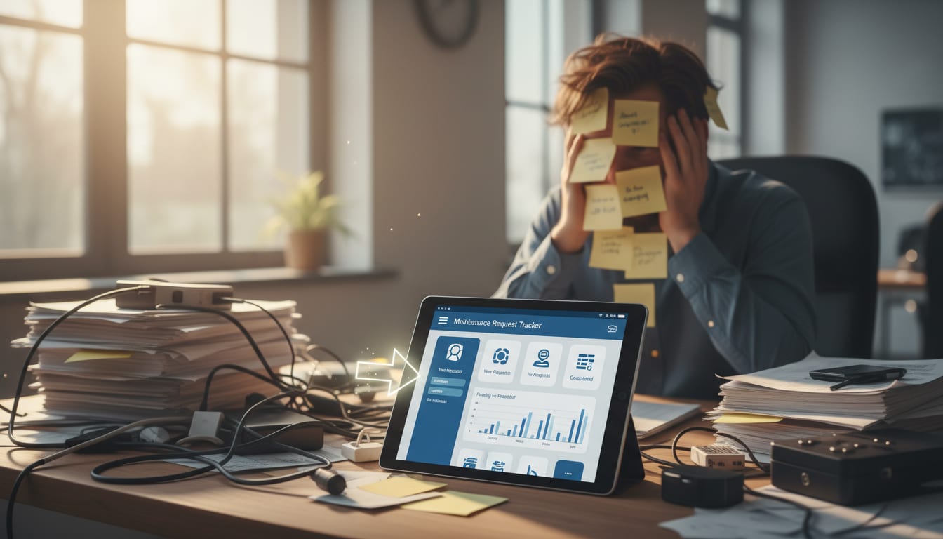 برنامج متابعة طلبات الصيانة - مقدمة: هل أنت غارق في فوضى متابعة طلبات الصيانة؟