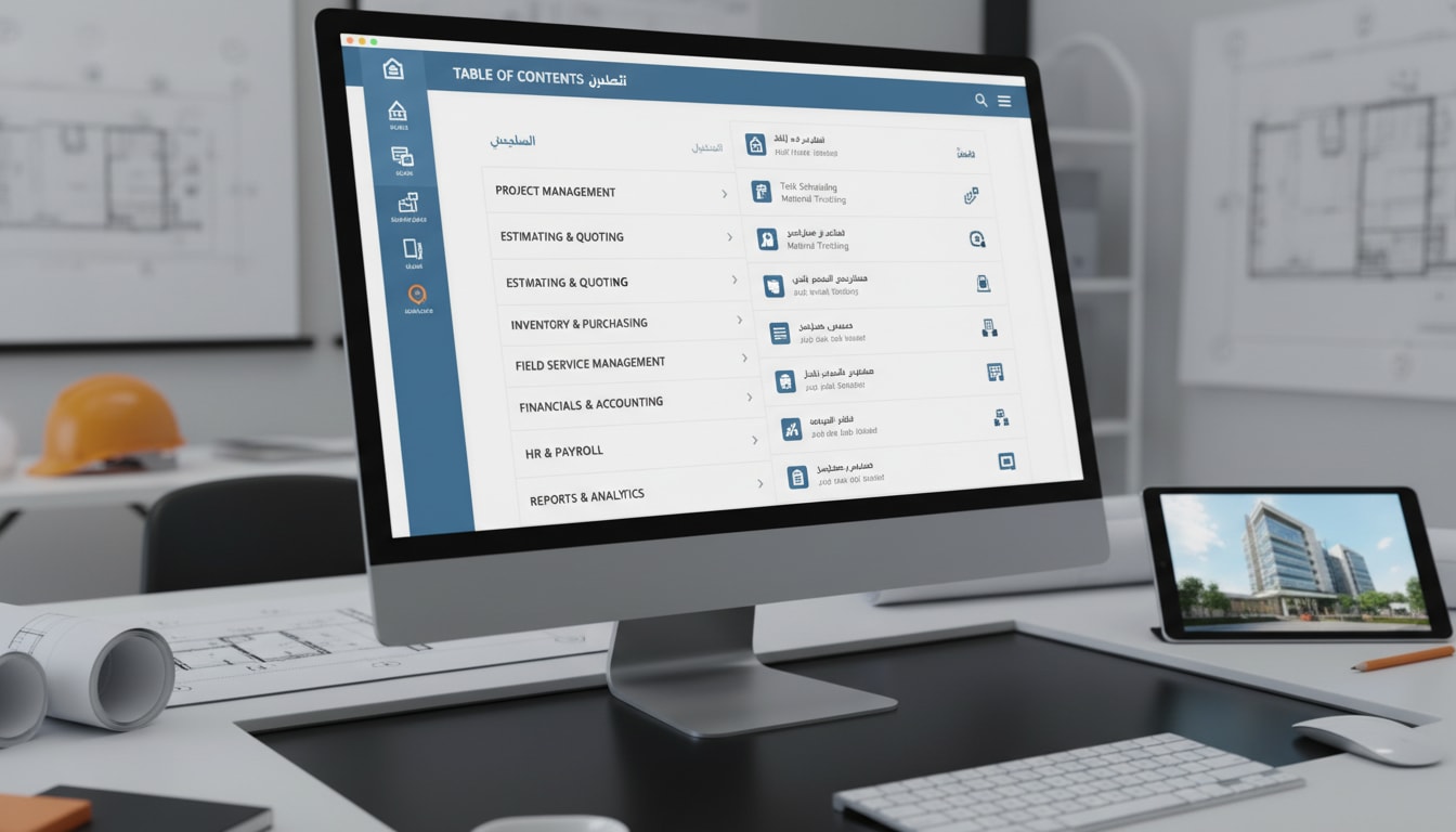 نظام ERP لشركات التكييف والمقاولات لإدارة العمليات من مكان واحد