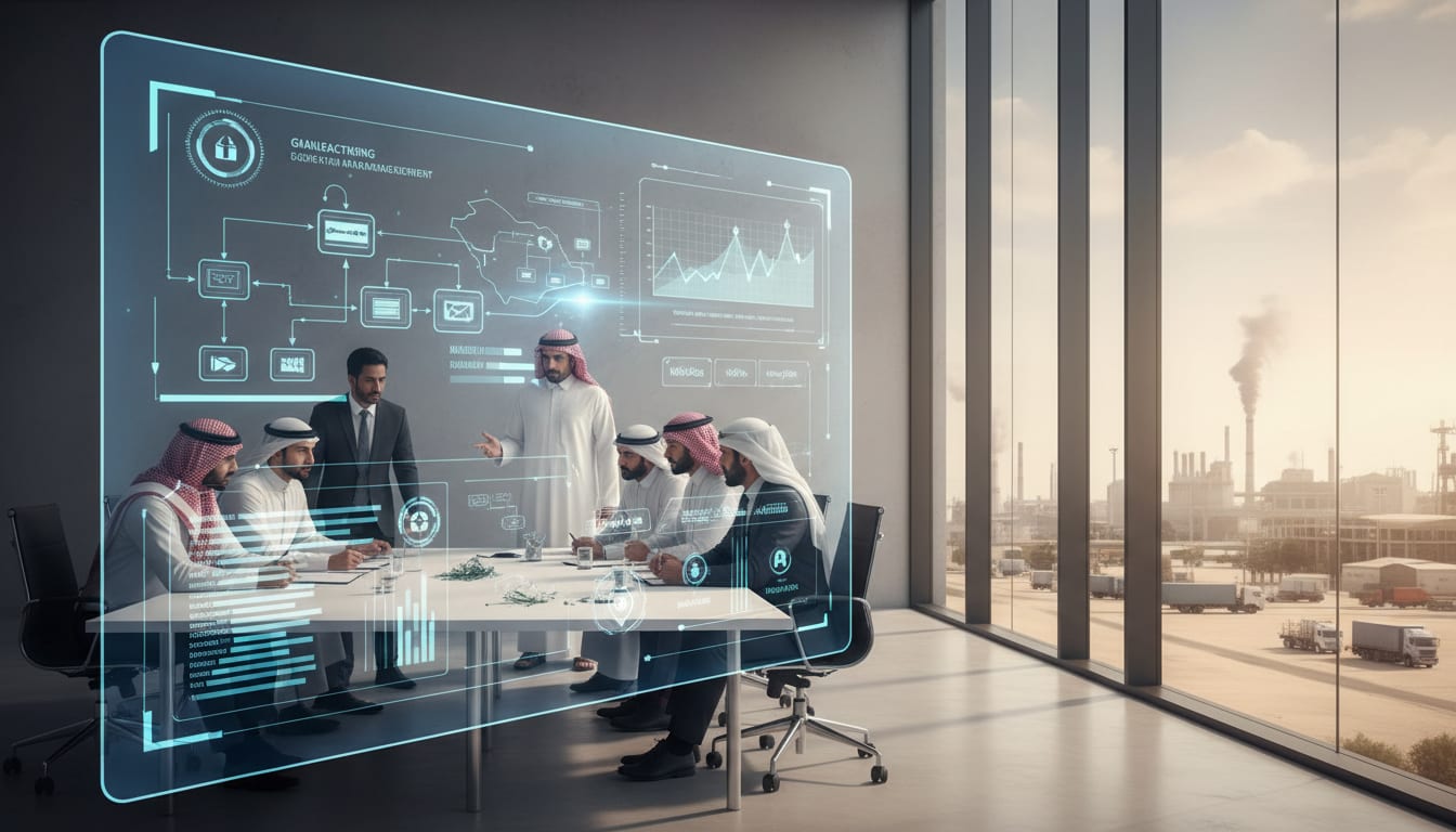 برنامج إدارة شركات الزجاج - مقدمة: تحديات صناعة الزجاج والمرايا في السعودية