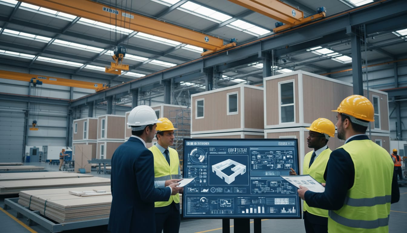 أفضل برنامج ERP لمصانع البيوت الجاهزة - متابعة المشروعات والمهام