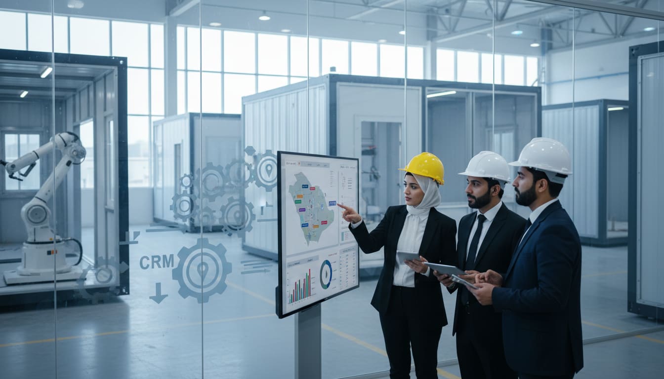 إدارة علاقات العملاء CRM لمصانع البيوت الجاهزة: من الاستفسار للتسليم