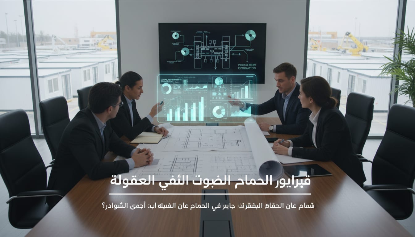 تقارير مصانع البيوت الجاهزة - متابعة المشروعات والمهام