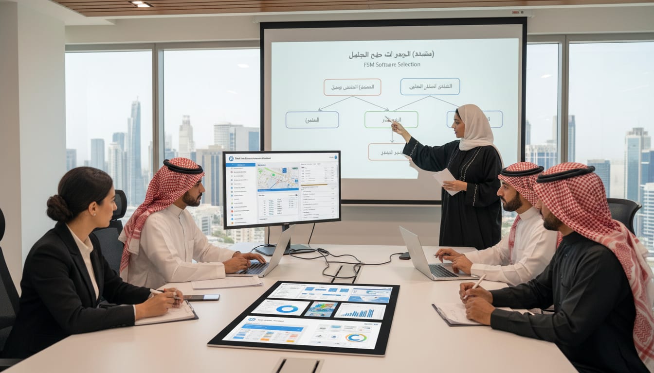 كيف تختار برنامج إدارة خدمات ميدانية مناسب لشركتك في السعودية؟ - مقدمة: دليلك لاختيار برنامج إدارة الخدمات الميدانية الأمثل في السعودية