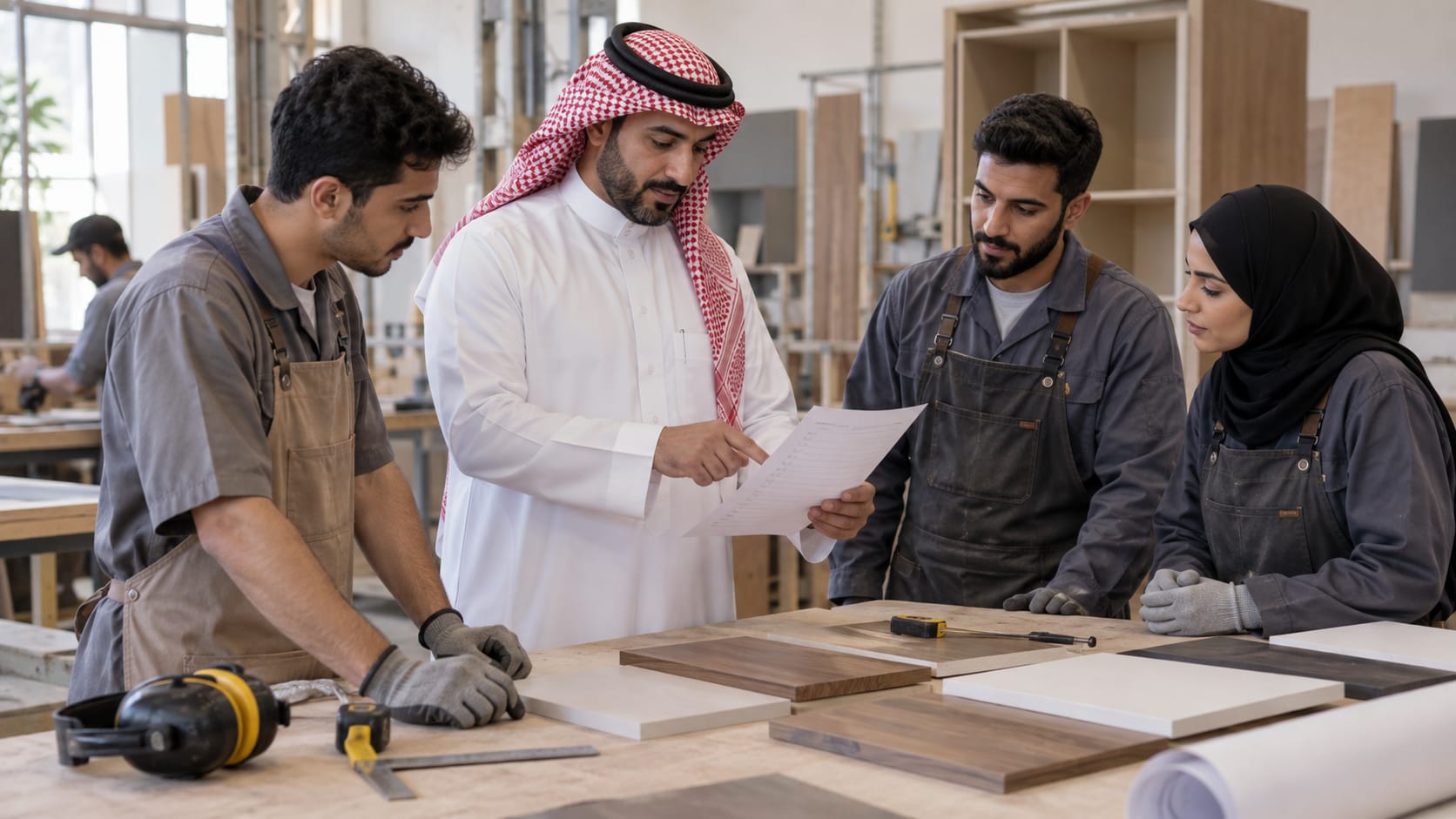 تنظيم شركات الديكور: كيف تنتقل من الفوضى اليومية إلى الانضباط التشغيلي