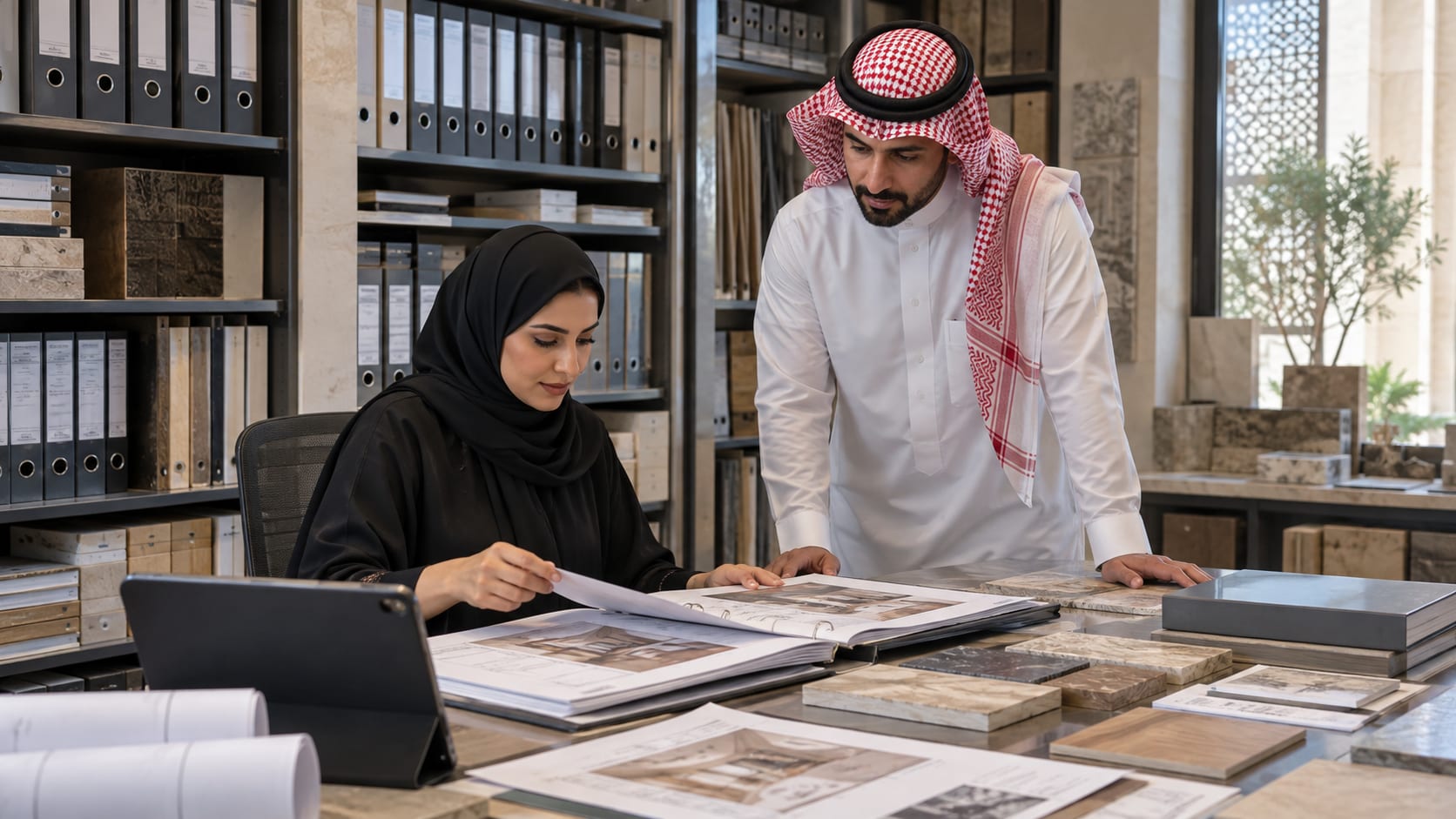 أرشفة المستندات في شركات الديكور: من التشتت إلى الأرشيف المنظم