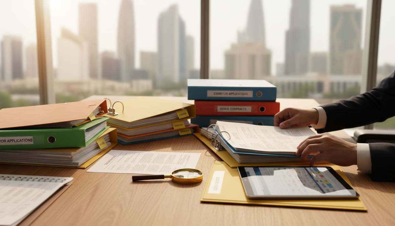 تنظيم مستندات طلبات معارض الأثاث - مقدمة عملية