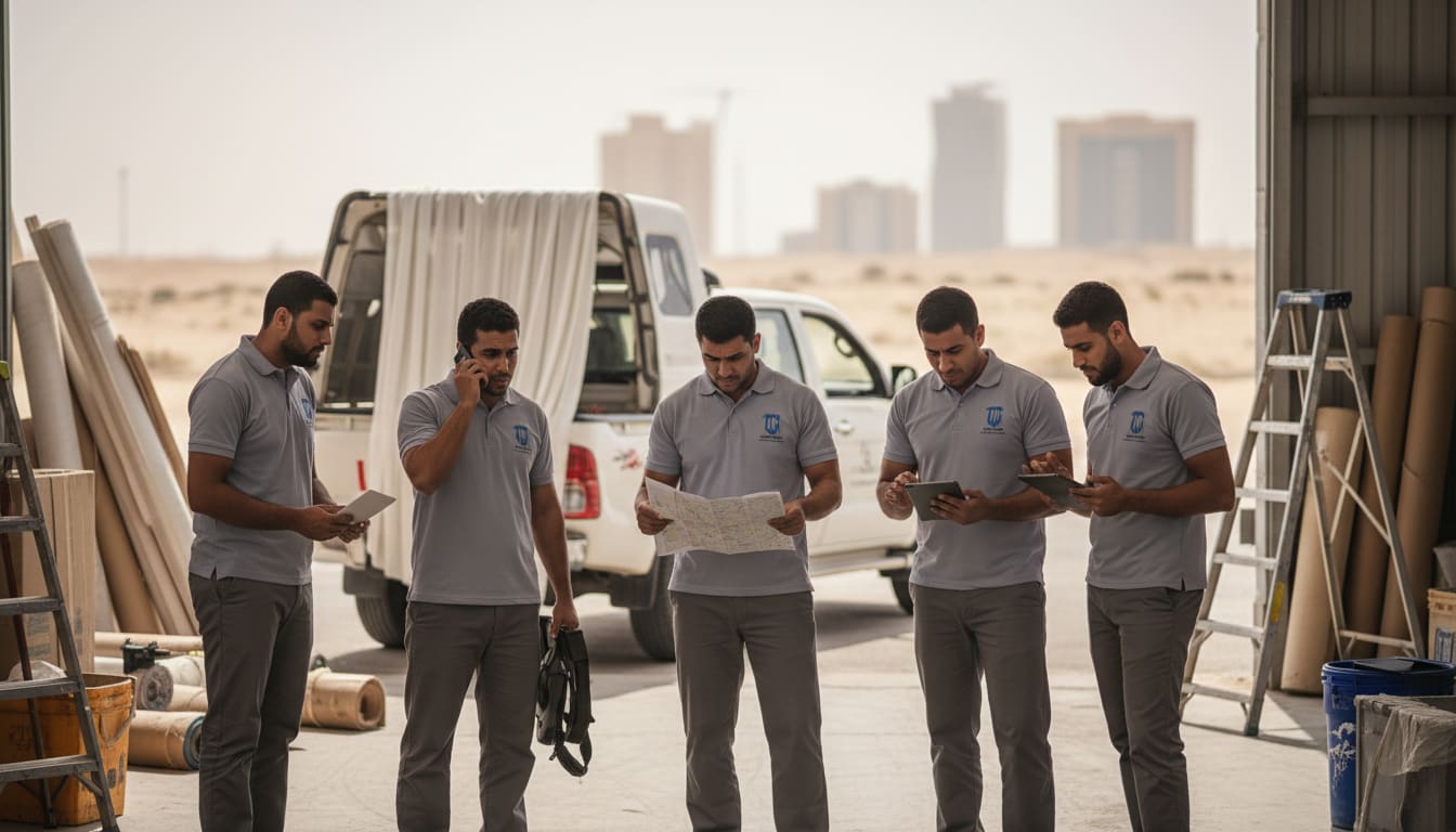 برنامج متابعة فنيي تركيب الستائر - مقدمة: تحديات إدارة فنيي تركيب الستائر في السعودية