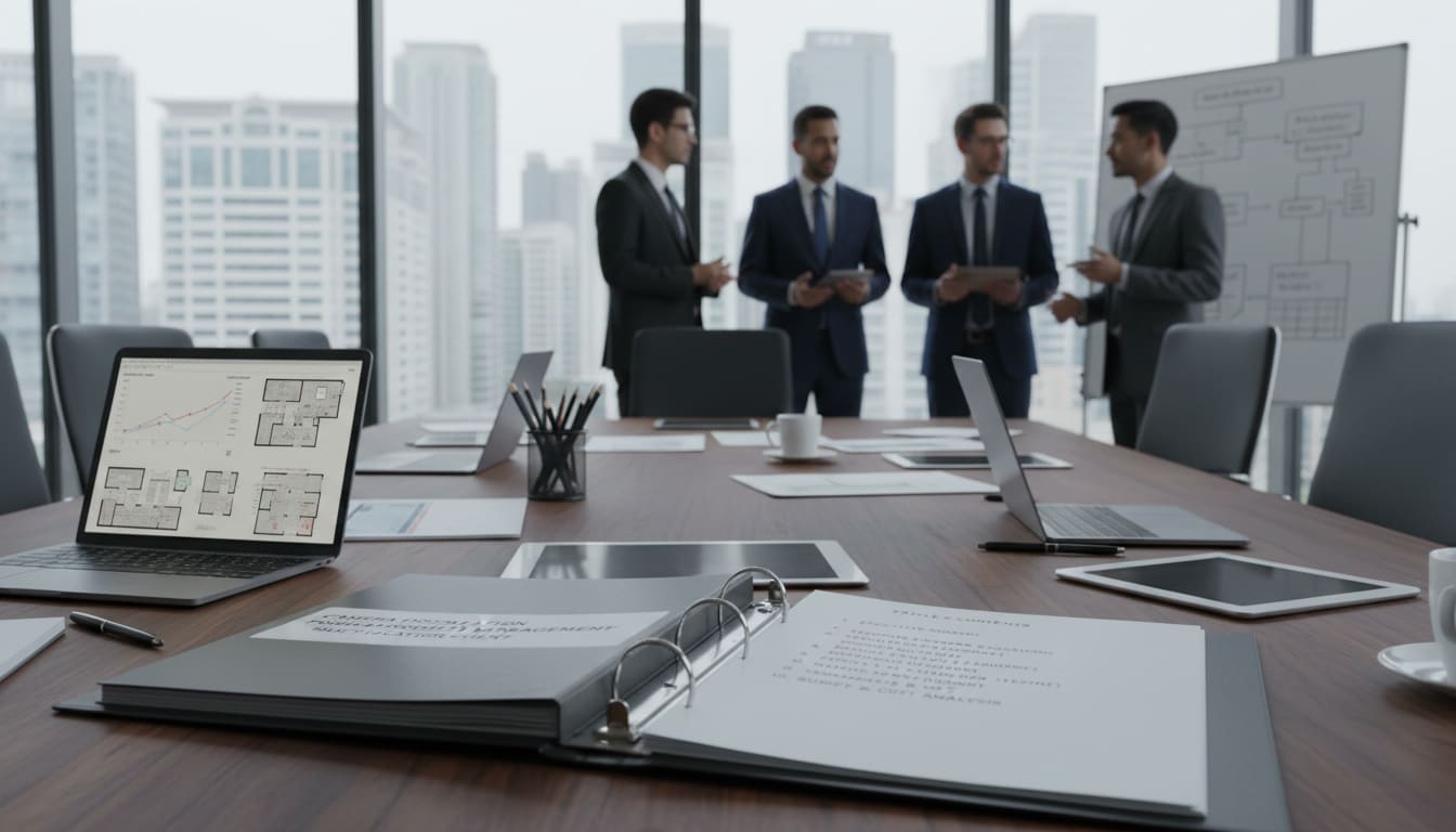 إدارة مشاريع تركيب الكاميرات لعميل متعدد الفروع