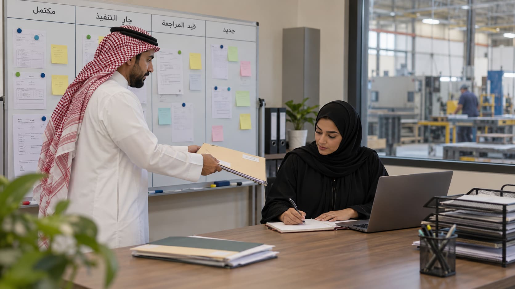 توزيع مسؤولية متابعة عروض الأسعار بين المبيعات والتنفيذ