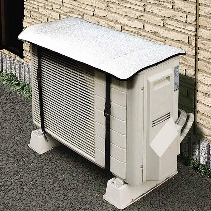 Outdoor Air Conditioner Cover – Reflective Sunshade, Rain & Dust Protection for External Units