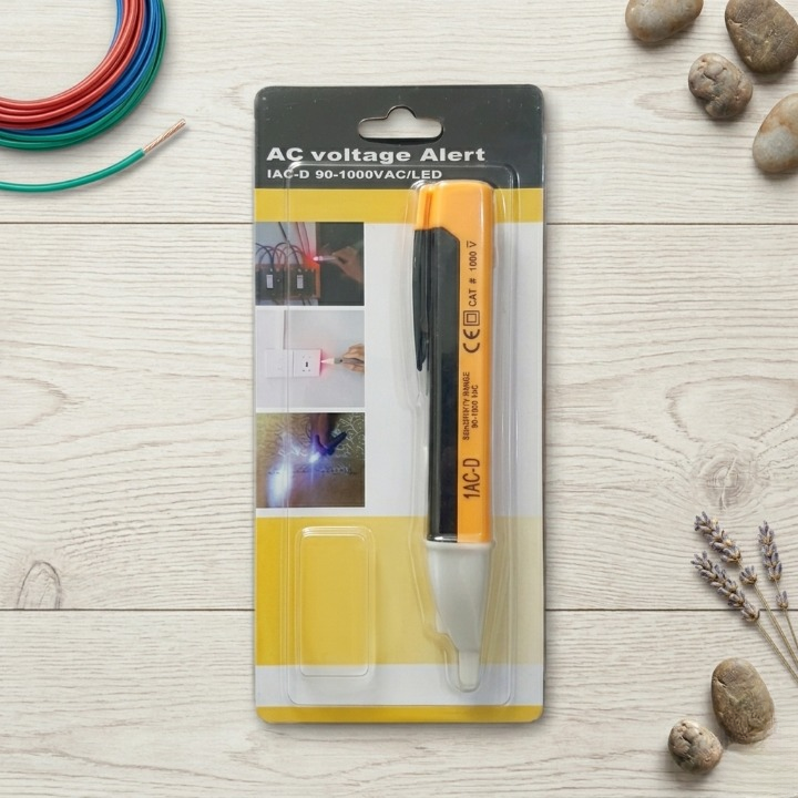 Non-Contact AC Voltage Alert Detector – Professional 90V-1000V Electric