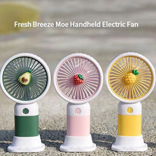 Premium Large Size Portable Handheld Fan – High-Speed USB Rechargeable Cooling Fan