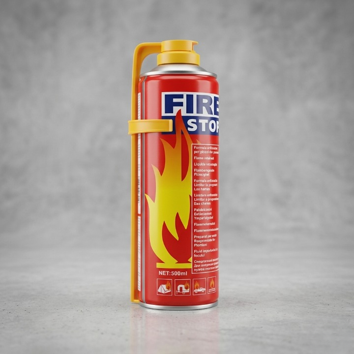 Fire Stop Emergency Flame Retardant Spray – Portable Mini Fire Extinguisher for Car, Home