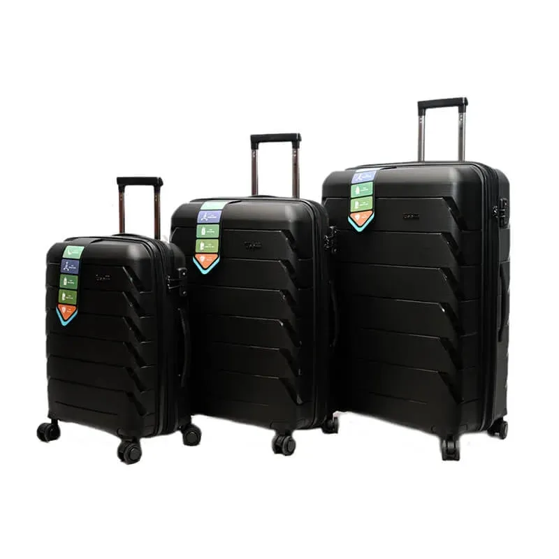 Mundi Polypropylene Hardside Spinner Luggage Set