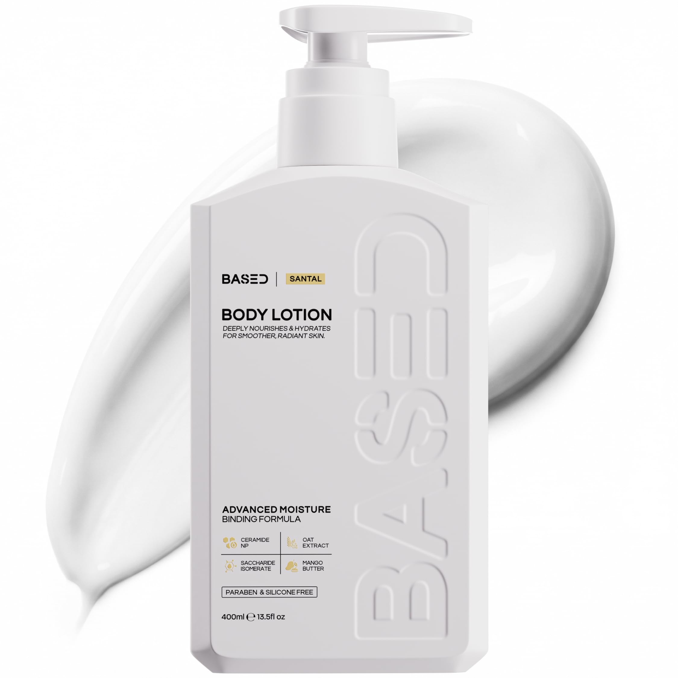 BASED Body Lotion with Ceramides (Santal Scent)